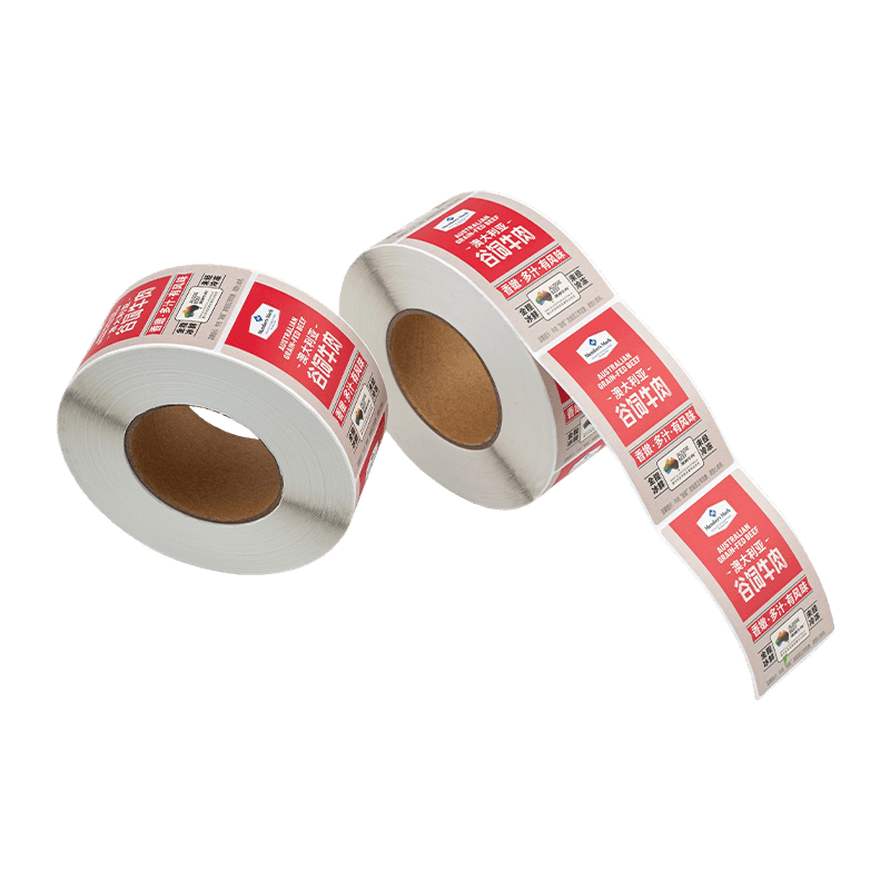 Low-temperature resistant freezing labels